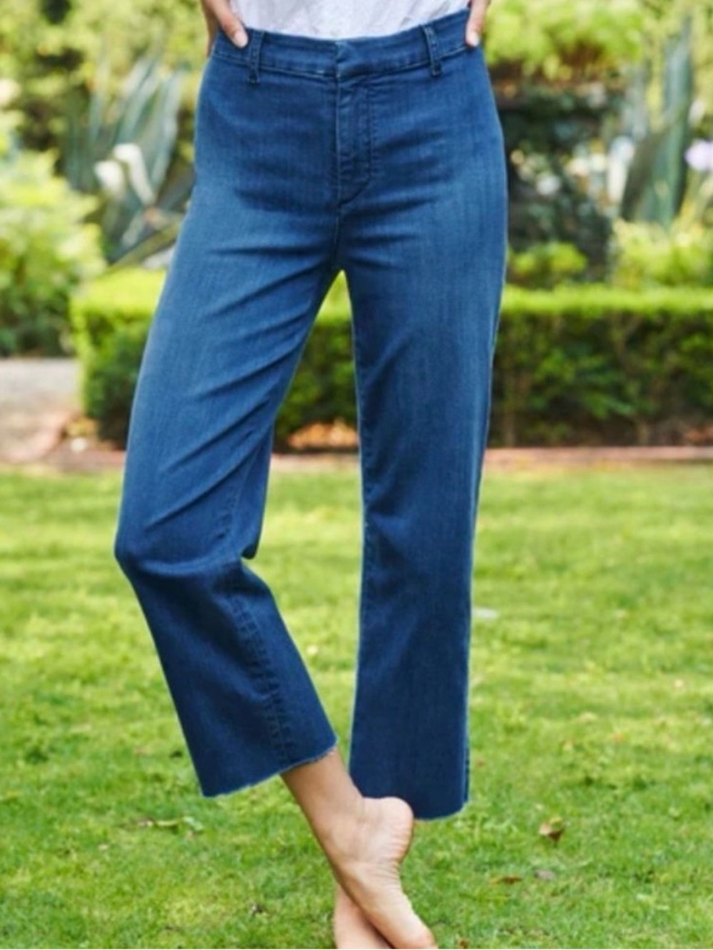Frank & Eileen Women’s Kinsale The Trouser Denim Pants SIZE 8 Straight Leg